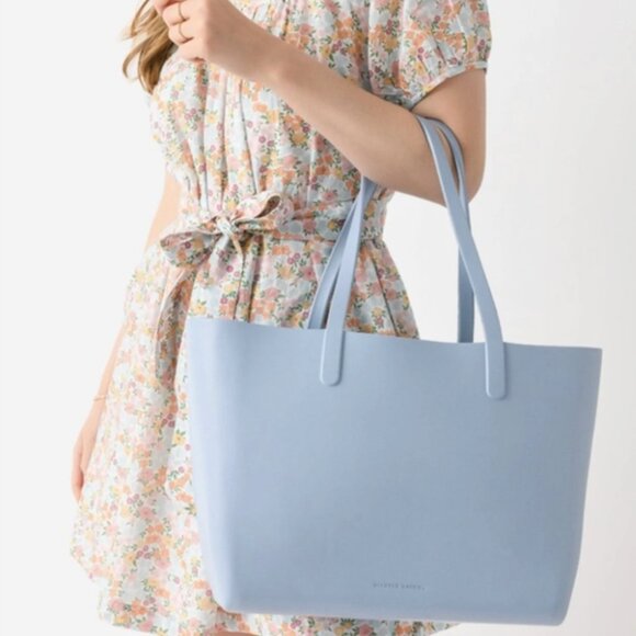 Mansur Gavriel Handbags - Mansur Gavriel tote blue beach bag